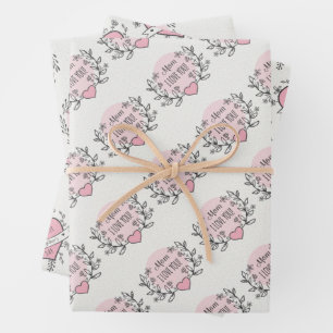  Mothers Day Wrapping Paper Sheets