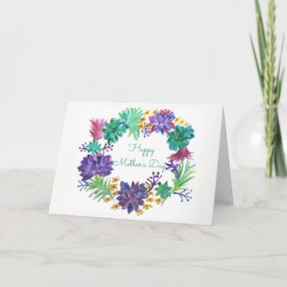 Mother's Day Wreath Card