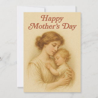 Mother's Embrace Holiday Card