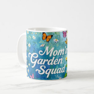 Mother's Garden Squad Flowers Coffee Mug