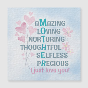 Mother's heart card