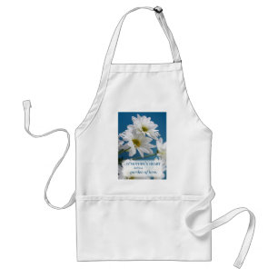 Mother's Heart Holds a Garden of Love Standard Apron
