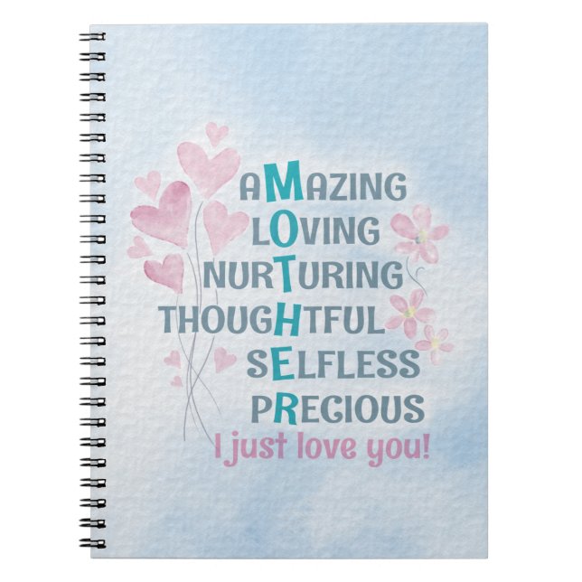 Mother's heart notebook (Front)