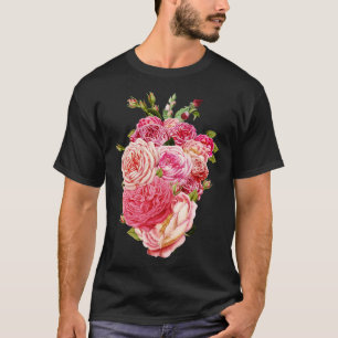 Mothers Heart Roses by Tobe Fonseca T-Shirt