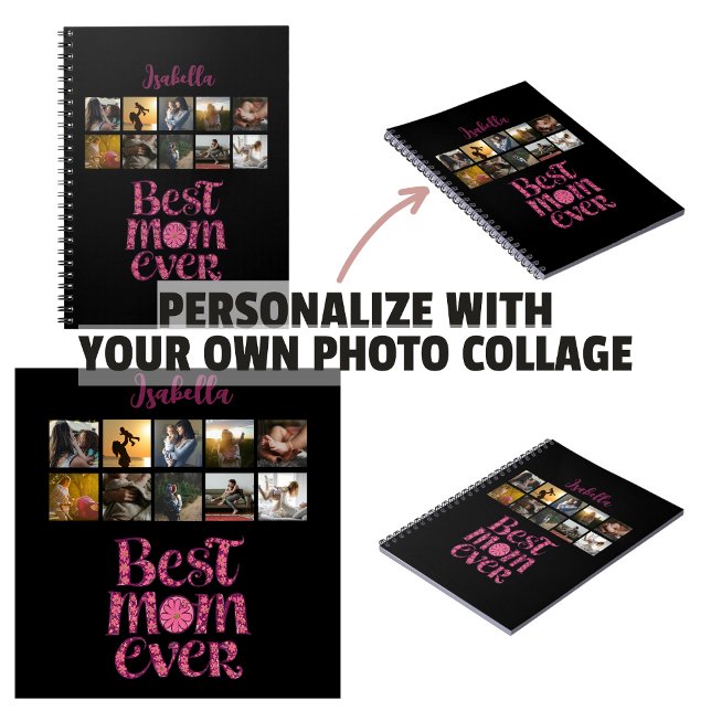 Mother's Keepsake Photo Collage Trendy Quote Notebook (Mother's Keepsake Photo Collage Trendy Quote Notebook
)