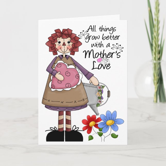 Mother's Love - Card by SRF (Front)