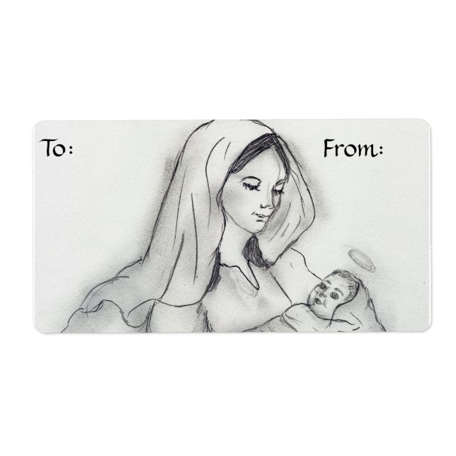 Mother's Love Gift Tag (Front)