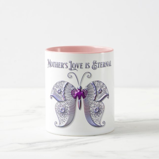 Mother's Love Is Eternal  Mug (Center)