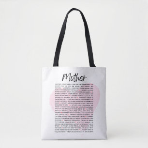 Mother's Love   Mother's Day Gift   Tote Bag