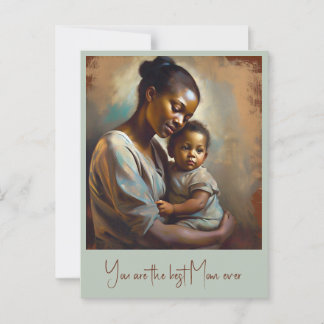 " MOTHER'S LOVE " POSTCARD