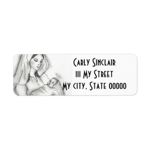 Mothers Love Return Address Label
