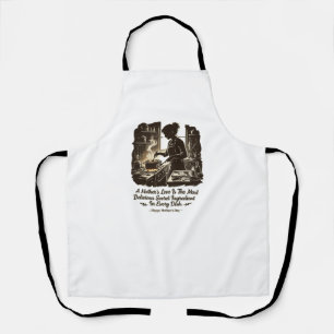 Mother's Love Secret Ingredient Kitchen Apron Art