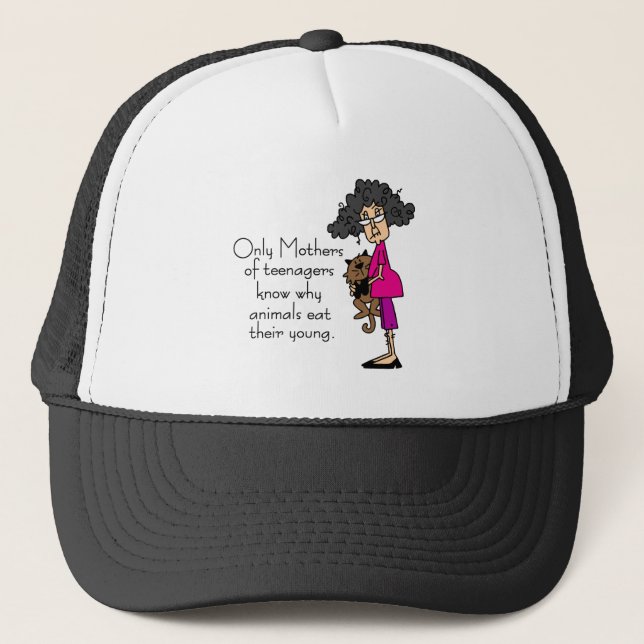 Mothers of Teenagers Trucker Hat (Front)