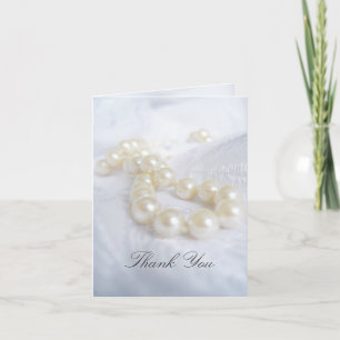Mother's Pearls Thank You Card