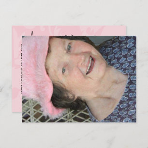 Mother's Poem Photo Card with Poem on back