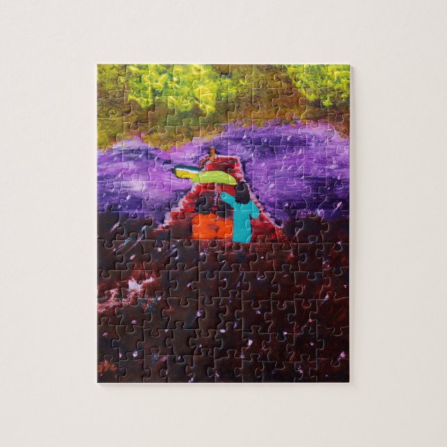 "Mother's Protection" Jigsaw Puzzle (Vertical)
