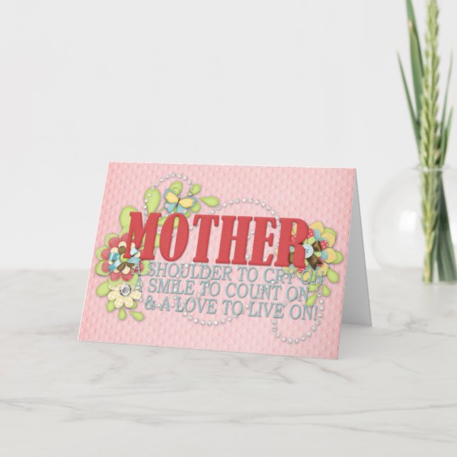 Mother's Quote Card (Front)