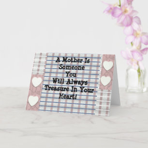 Mothers Treasure Card