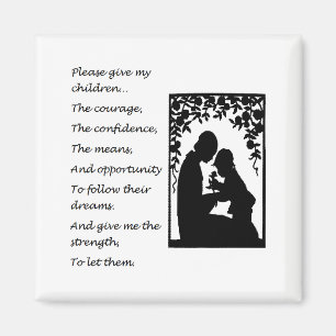 Mother's Wish for her Children Magnet