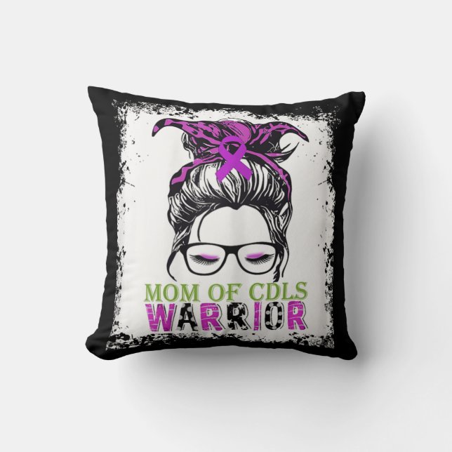 mothers with children cornelia de lange syndrome  cushion (Front)