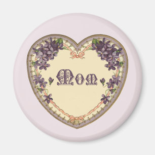 Mothersday_Round Magnet