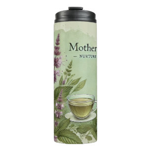 Motherwort Rea Design AI art  Thermal Tumbler