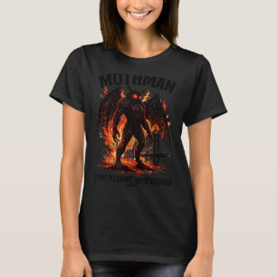Mothman Cryptid Cryptozoology Point Pleasant West T-Shirt