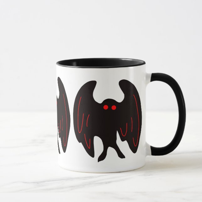 Mothman Cryptid Monster Mug (Right)