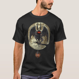 Mothman Cryptozoology Cryptid Creature Cryptozoolo T-Shirt