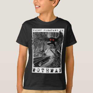 Mothman Encounter - 1966 Point Pleasant Original C T-Shirt