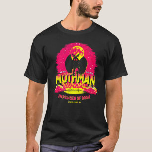 Mothman Harbinger Of Doom Cute Cryptid Creature T-Shirt