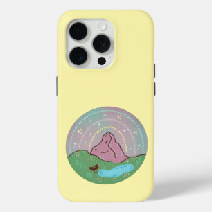 Mothman Home Planet   Cryptid Cosmic Folklore Art iPhone 15 Pro Case