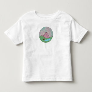 Mothman Home Planet Cryptid Cosmic Folklore Art Toddler T-Shirt