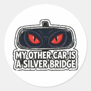 Mothman Meme — Other Car Classic Round Sticker