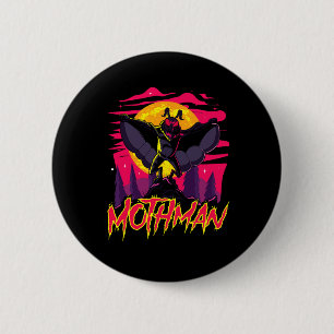 Mothman Movie Fun Cryptid Halloween Myth Monster C 6 Cm Round Badge