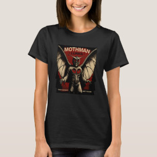 Mothman Mysterious Winged Creature 3 T-Shirt
