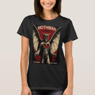Mothman Mysterious Winged Creature T-Shirt