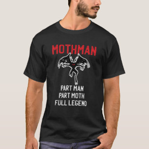 Mothman Occult Folklore Cryptid Creature Cryptozoo T-Shirt