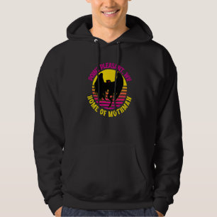 Mothman Point Pleasant Wv Retro Cryptid Creature F Hoodie