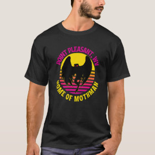 Mothman Point Pleasant Wv Retro Cryptid Creature F T-Shirt