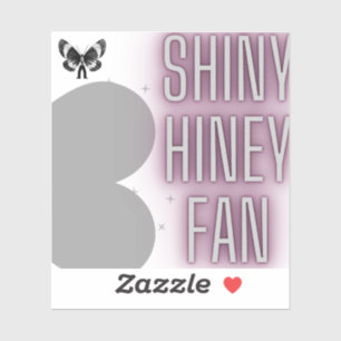 Mothman Shiny Hiney Fan Sticker