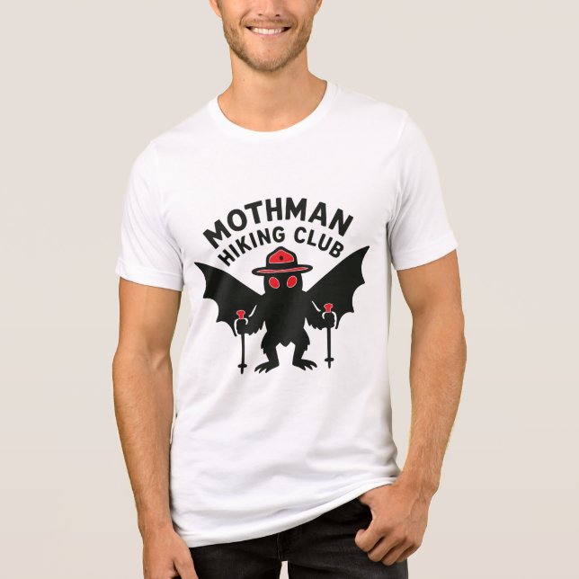 Mothman Trail Scout Tri-Blend Shirt (Front)