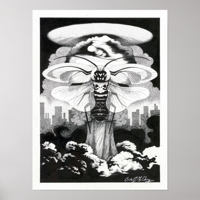 Mothra (Atomic Blast) Poster (Front)
