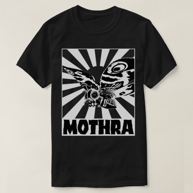 MOTHRA Rising sun for red tees (Design Front)