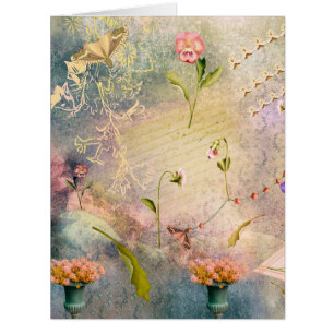 Moths and Pansies Personalised