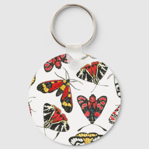 Moths Key Ring