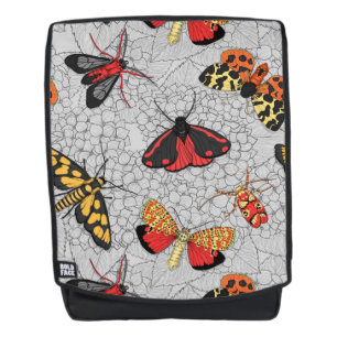 Moths on hydrangea backpack