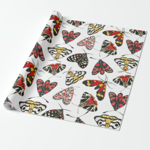 Moths Wrapping Paper