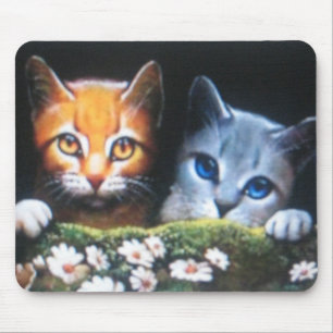Mothwing and Willowpaw mousepade Mouse Pad