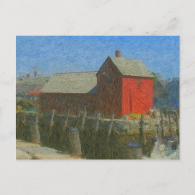 Motif #1 Impressionist Postcard (Front)